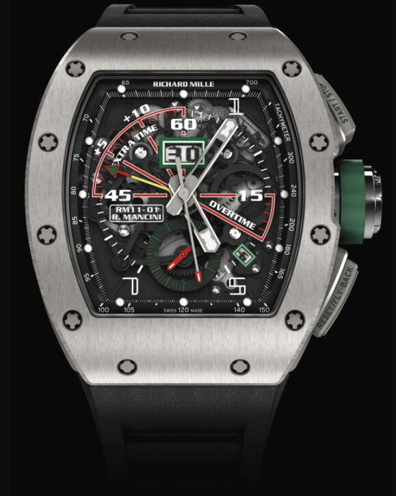 Replica Richard Mille RM 11-01 Automatic Flyback Chronograph Roberto Mancini Watch